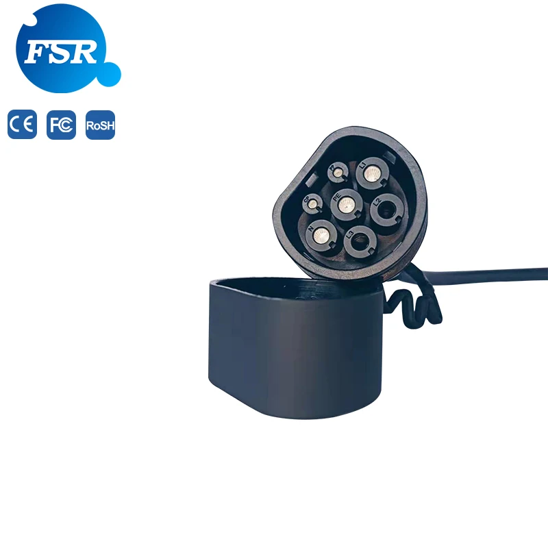 FISHER ev charger cable 62196 5m 32A three-phase European standard AC EV CONNECTOR