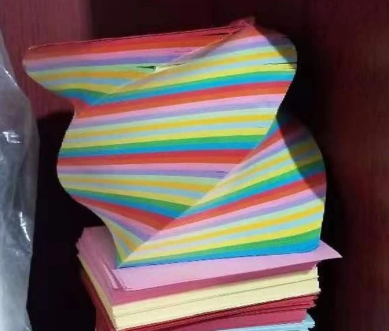 colored note paper folding paper