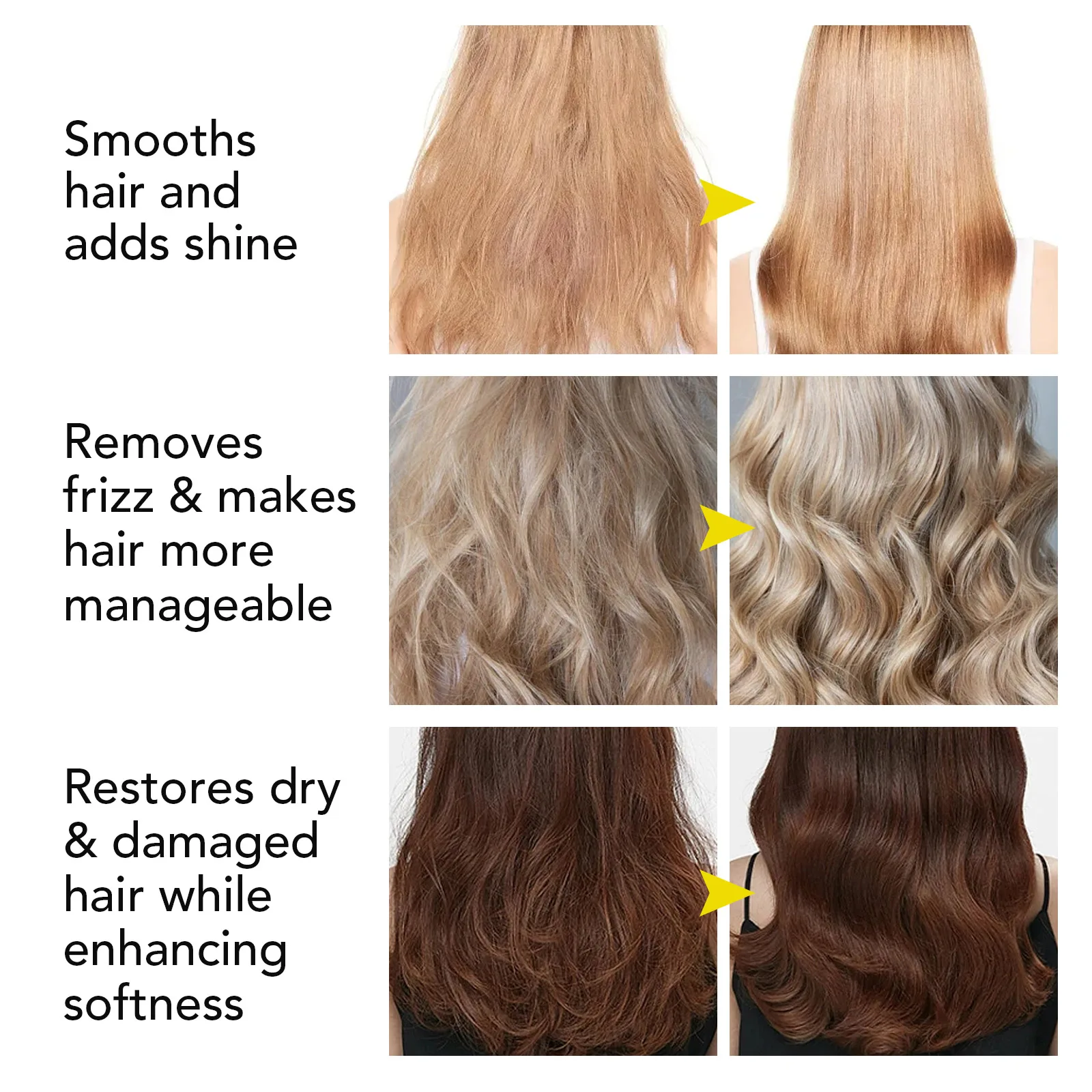 ALIVER Organic Black Seed Hair Repair Oil Leave-in Serum Capsules For Frizzy Dry Damaged Hair With Keratin Multivitamins