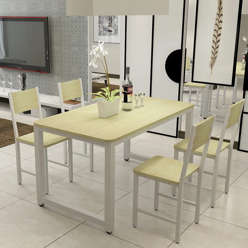 
2021 New Living Room Furniture Modern Dining Table And Chairs Set 