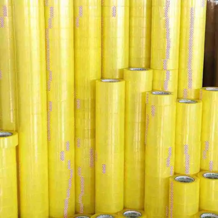 Hot Sale Products Self Adhesive Custom High Transparency Clear Transparent bopp tape jumbo roll