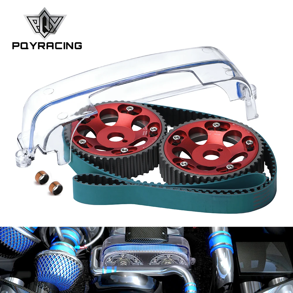 Racing Timing Belt + Aluminum Cam Gear + Cam Cover FOR 2JZ-GE and 2JZ-GTE Supra,GS300,IS300 Car Accessories