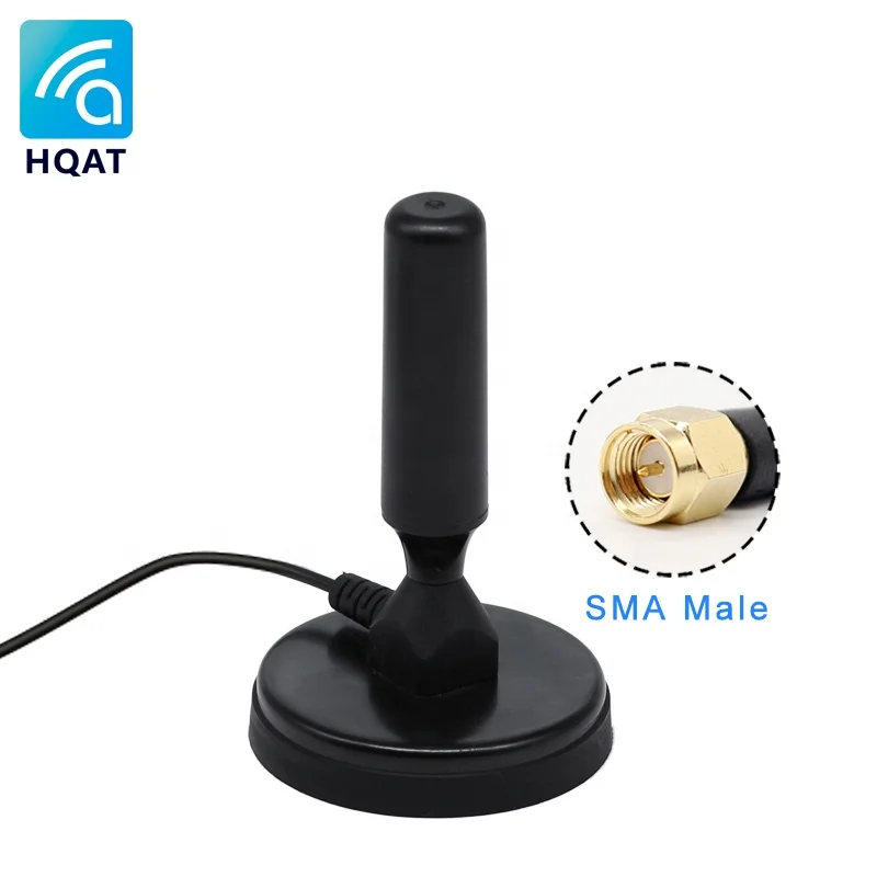 Manufactory DVB T2 HD Digital TV Antenna With Magnetic Sucker Base