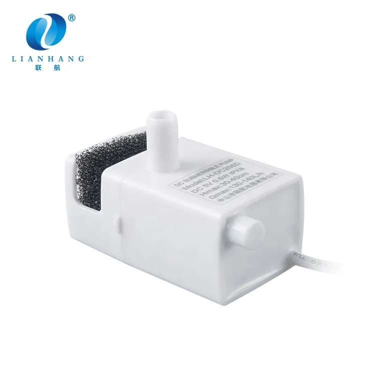 3W Small fish tank submersible pump aquarium air fish pond water tank fountain pump pet products with led