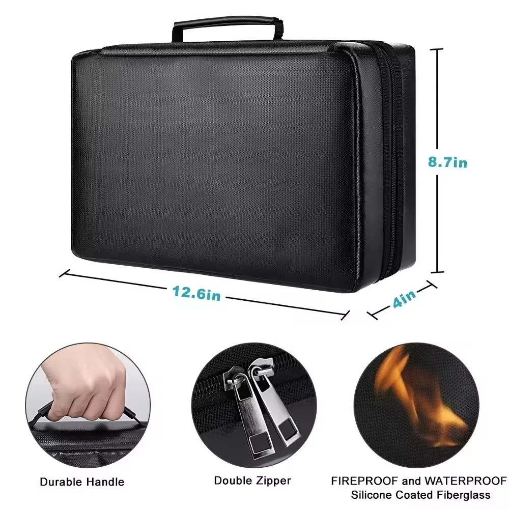 New Release Battery Organizer Box OEM/ODM Thermal Protecter Professional Heat Retard Fireproof Storage Battery Tester