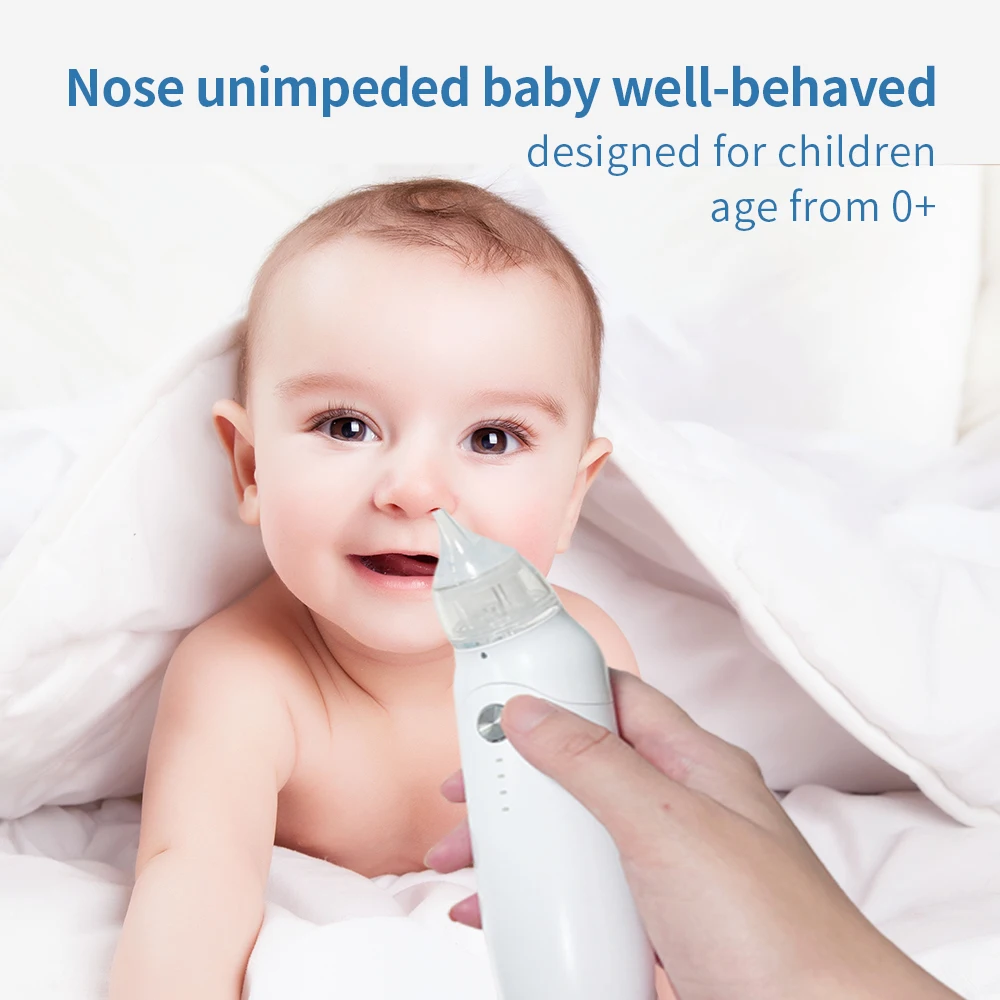 Professional USB Rechargeable Baby Nasal Aspirator Electric Nose Cleaner For Baby Health Care