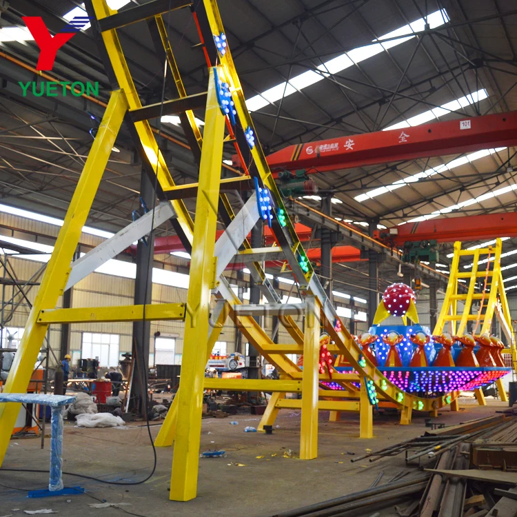 Amusement Park Factories Fairground Attraction Swing Mega Disco Flying UFO Rides in China For Sale