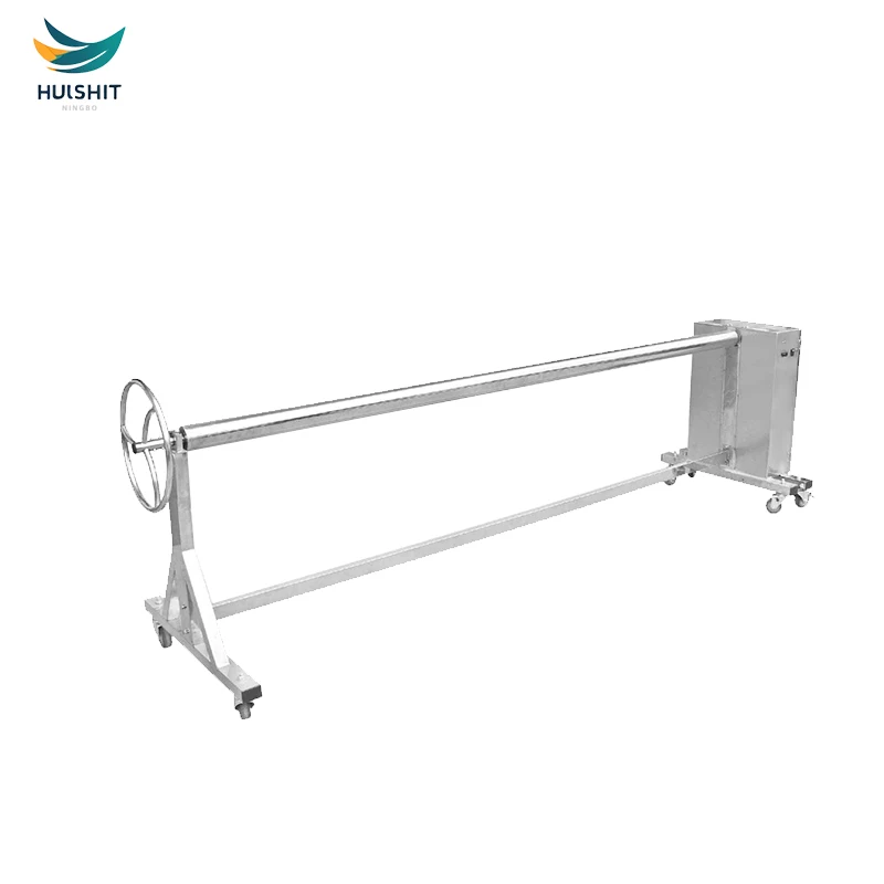 Support Custom High Strength Pool Cover and Scroll Solar Automatic Pool Cover