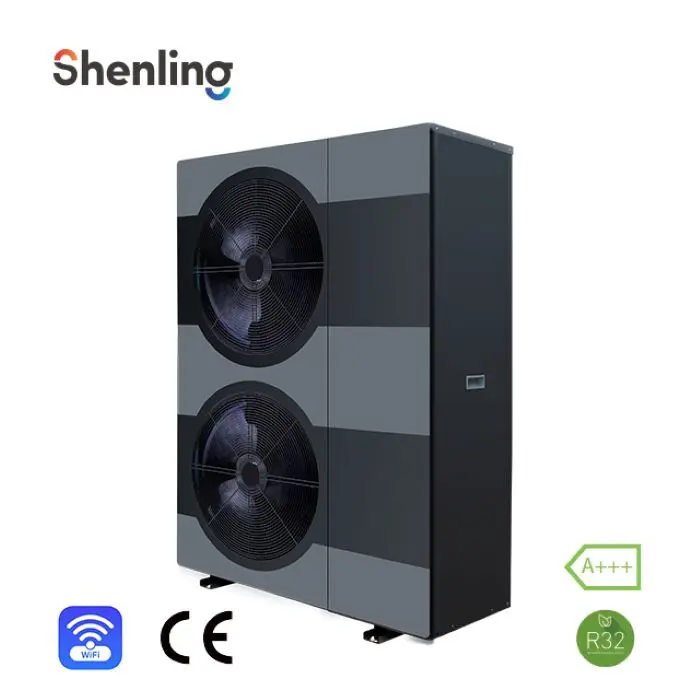 High Quality Shenling A+++ DC Inverter Heat Pump R32 Monoblock Heat Pump Water Heater