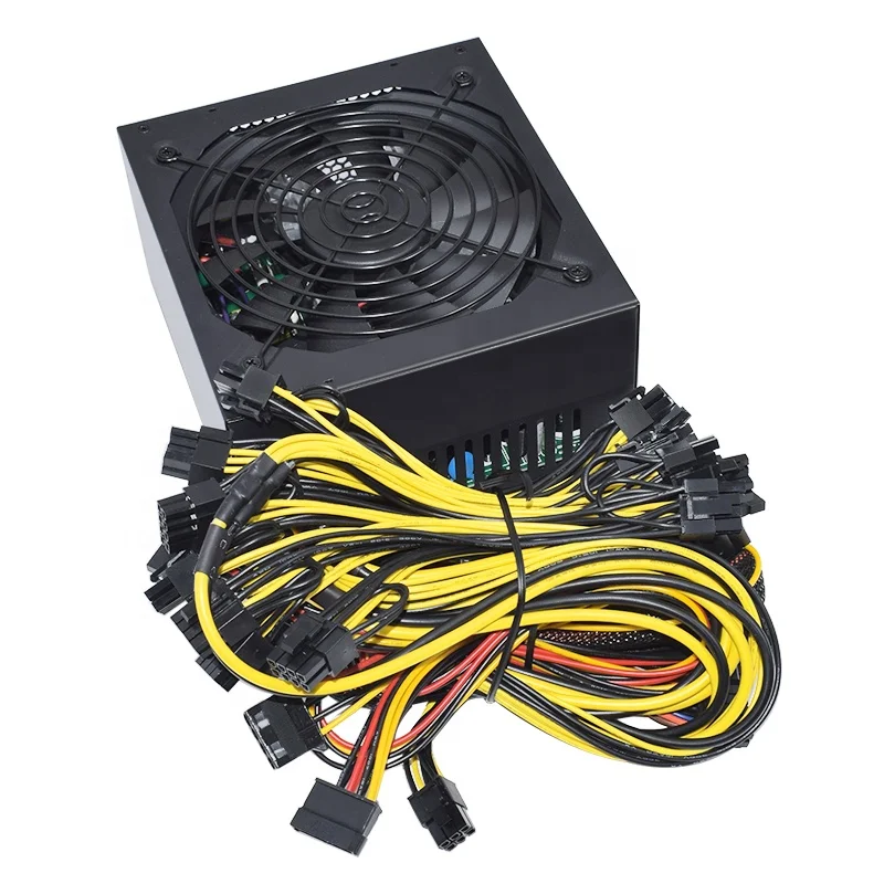 SENLIFANG 2400W PC Support 8 High-end Graphics Cards Power Supply For Professional Machine ATX PSU Computer Server In Stock