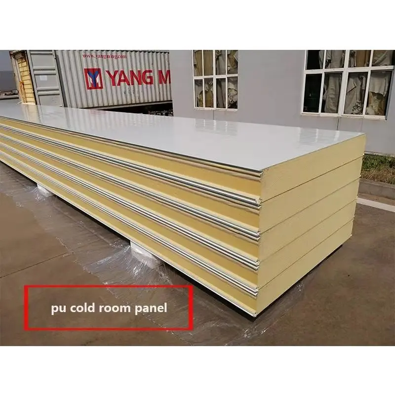 FM approval Color steel  ceiling polyurethane foam sandwich panel for Roof &Wall
