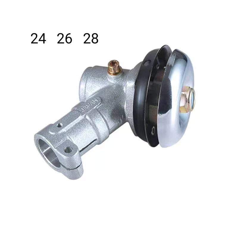 28*9 gear head for brush cutter, gear box garden machine parts, 7 teeth 9 teeth 24mm 26mm 28mm Pruning head