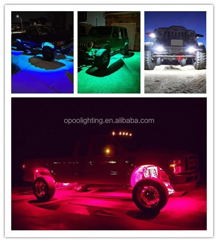 Распродажа RGB 1 на 4 Авто Грузовик Светодиодный светильник