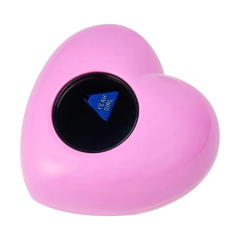 Novelty Heart Magic 8 Fortune Ball Plastic Mystic Infinity Answers Decision Ball Gadget Gifts for Mystical Predictions