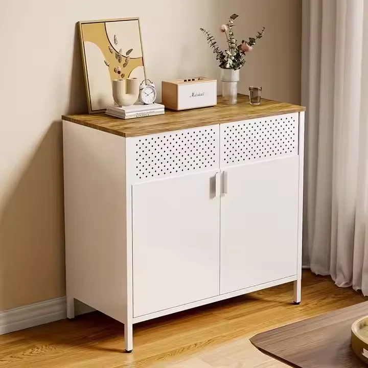 Versatile TV Stand with Open and Closed Storage for Living Room Organization TV Cabinet with Concealed Storage