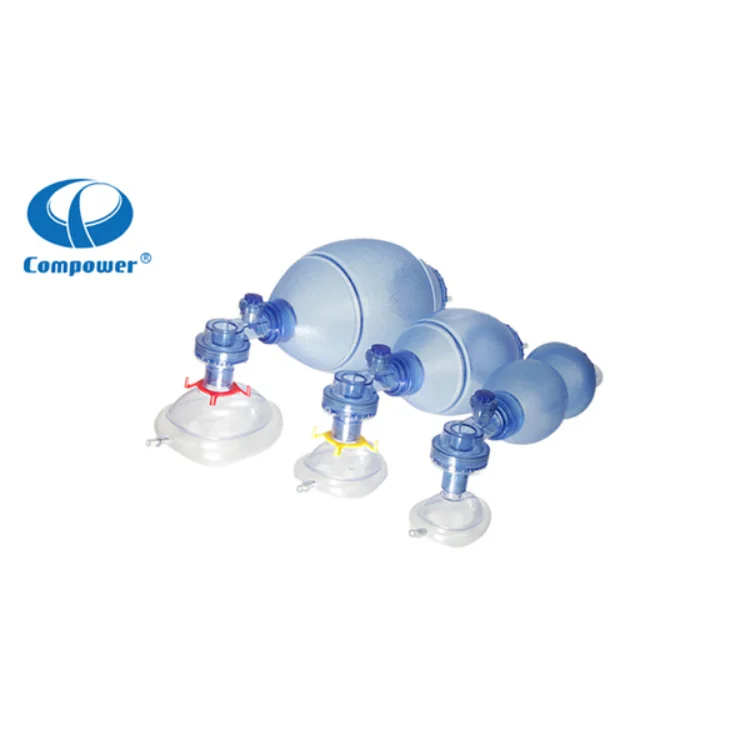 Air Bag Neonatal Adult Manual Ventilation Oxygen Power Resuscitator Ambu Bag For Cpr With Circuit