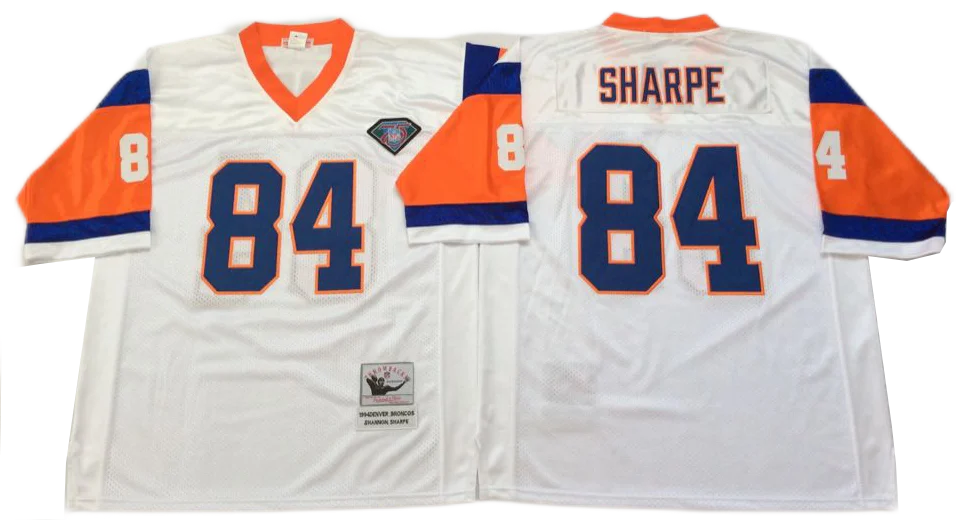 Винтажная одежда для футбола Денвера 49 d.smith 77 Мекленбург 27 atwater 57 t.jackson Мужская футболка 1 - 9 Pi