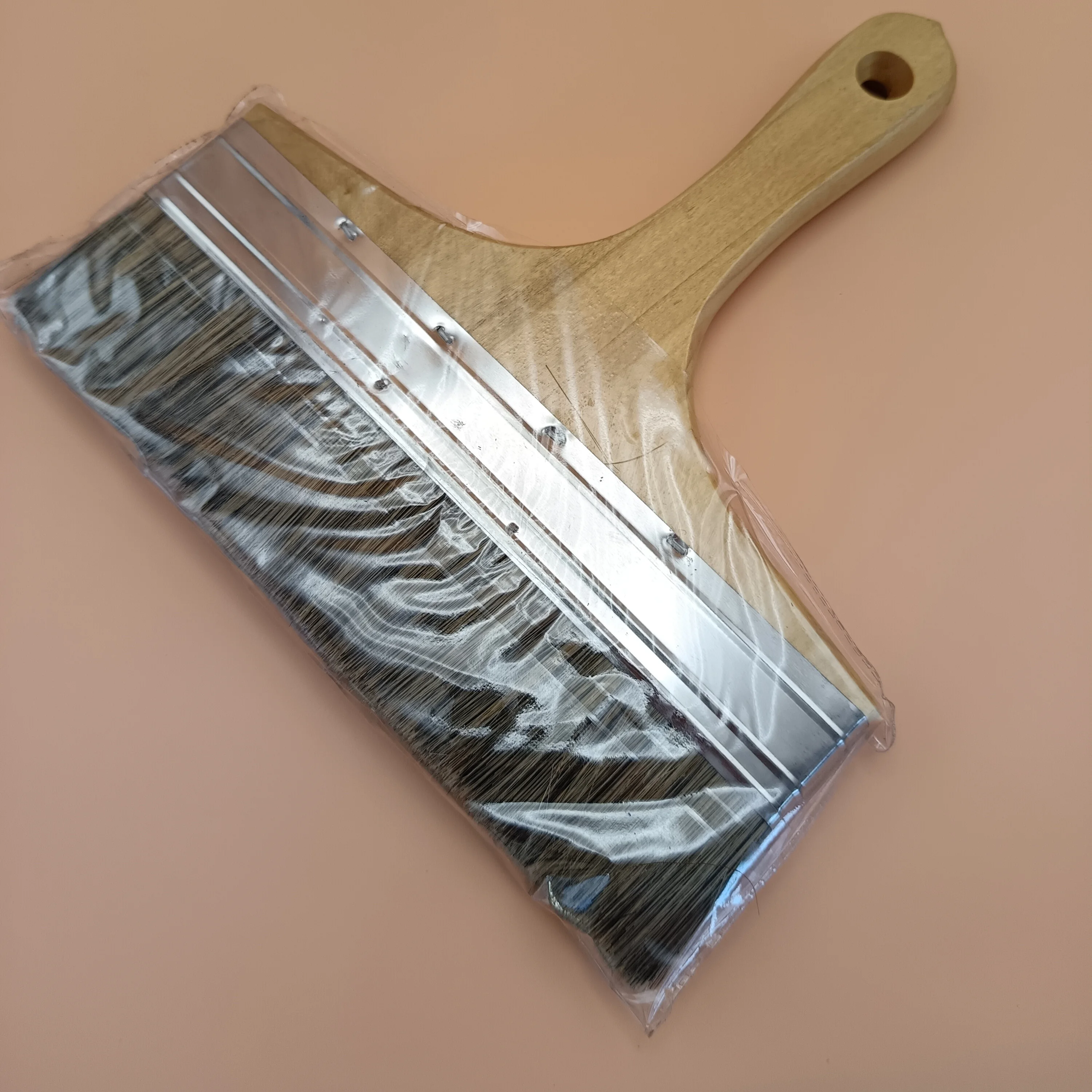 hot sale hair loss fence varnish painting brushes hog bristle painting brush with wooden handle