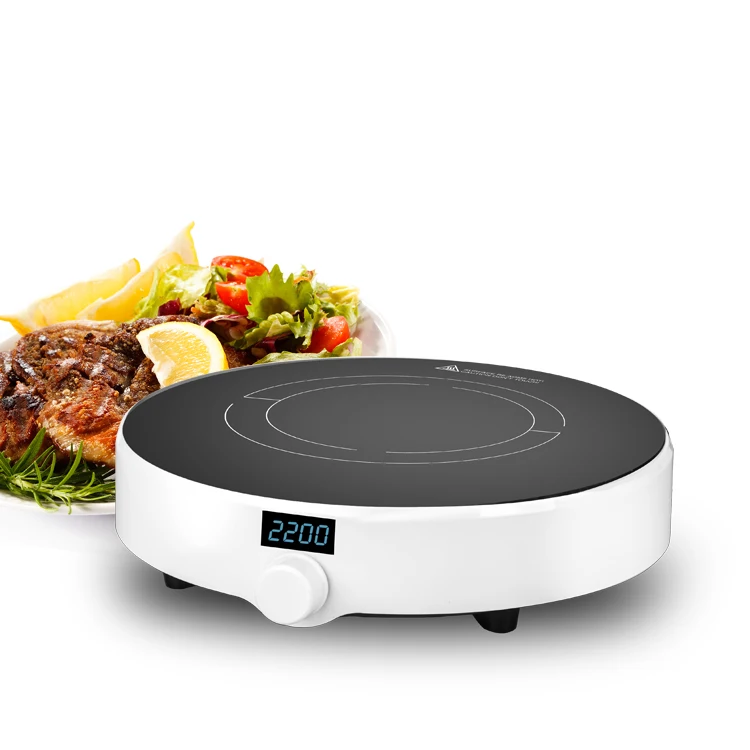 Мини электрические индукционные плиты оптом OEM круглая индукционная плита