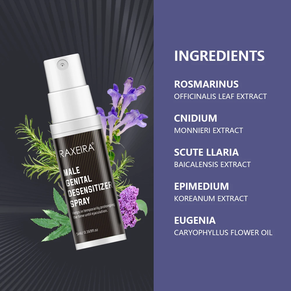 Can effectively improve male sexual function Genital desensitization spray can keep male sexual function spray for a long time