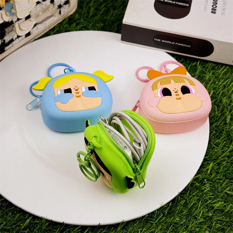 New Flying Policewoman Coin  Purse Series Purse Key Chain Key Chain Gift Labubu Airpods Case Pendant Earphone  Storage Bags