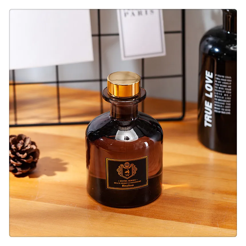 120ml  Hot Sale Round Glass Reed Diffuser Bottle