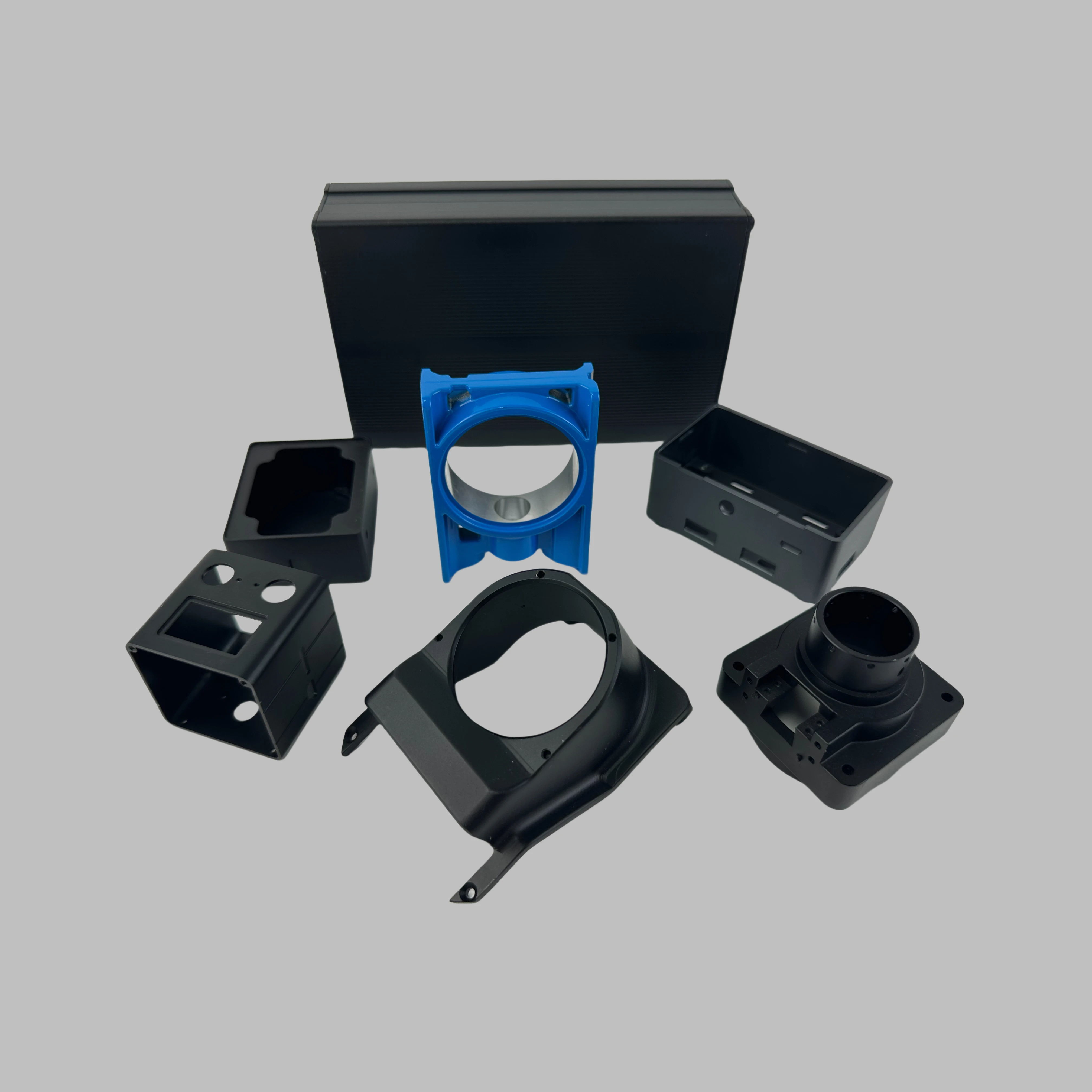 Factory customized OEM ODM aluminum extrusion CNC machining parts aluminum box enclosure