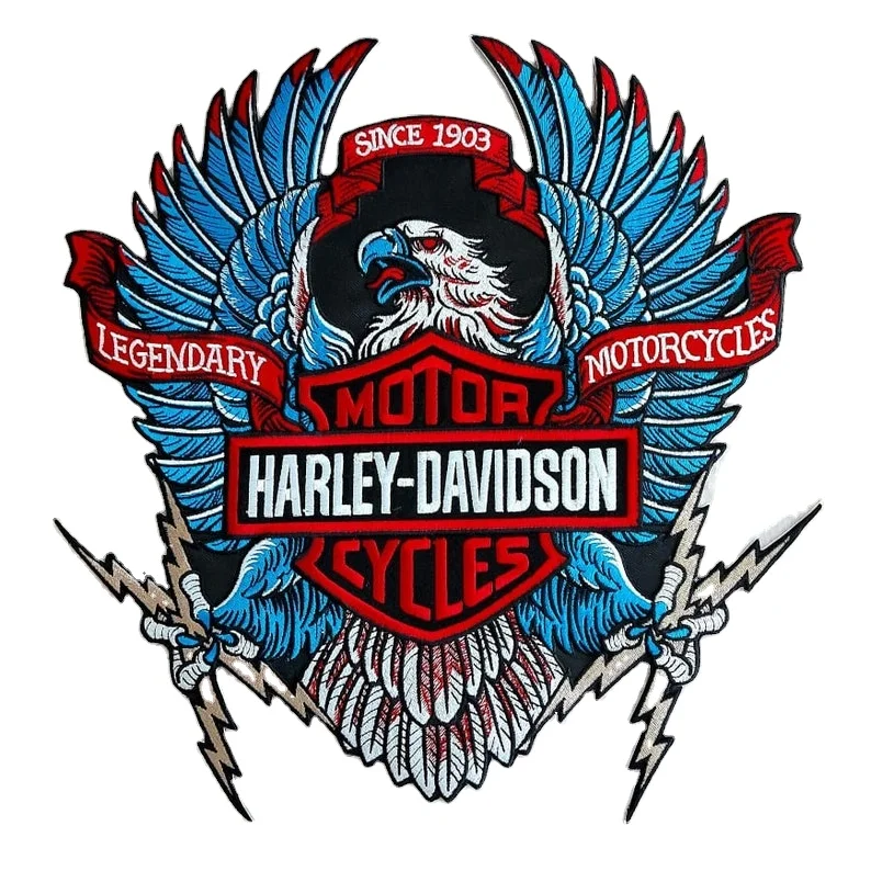 Big Rider Garment Wholesale Patches Motorcycle Peace Motorcycle Club Patches For Clothing Jacket