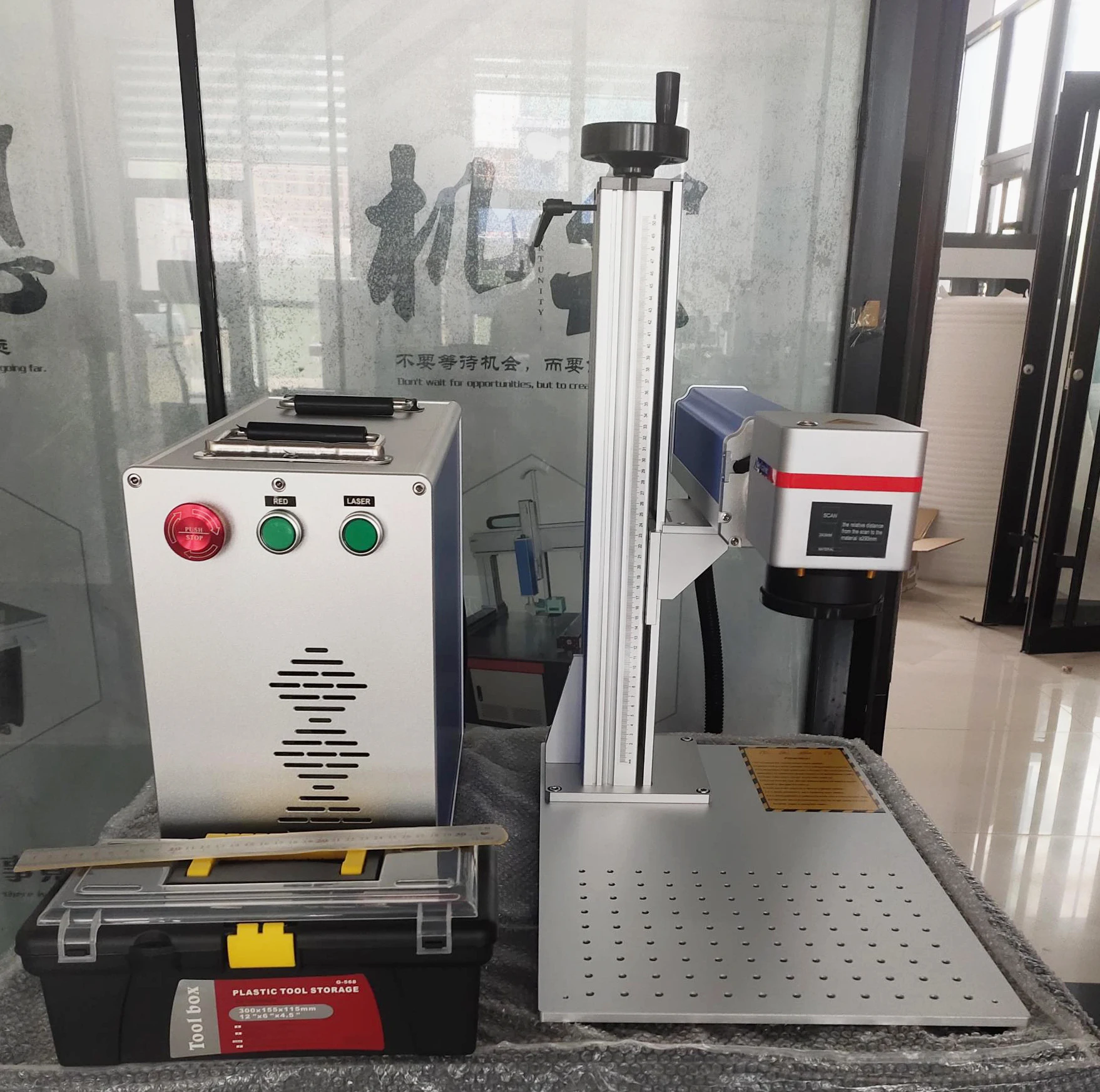 Mini Marker Printer  Metal Cable Ear Tags 20W 30W 50W 60W 80W Split Portable Fiber Laser Marking Machine For Jewelry