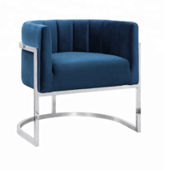 European Style Bertoia Single Sofa Chair Set Leather and Fabric with Plastic for Living Room-Home Furniture Wholesale