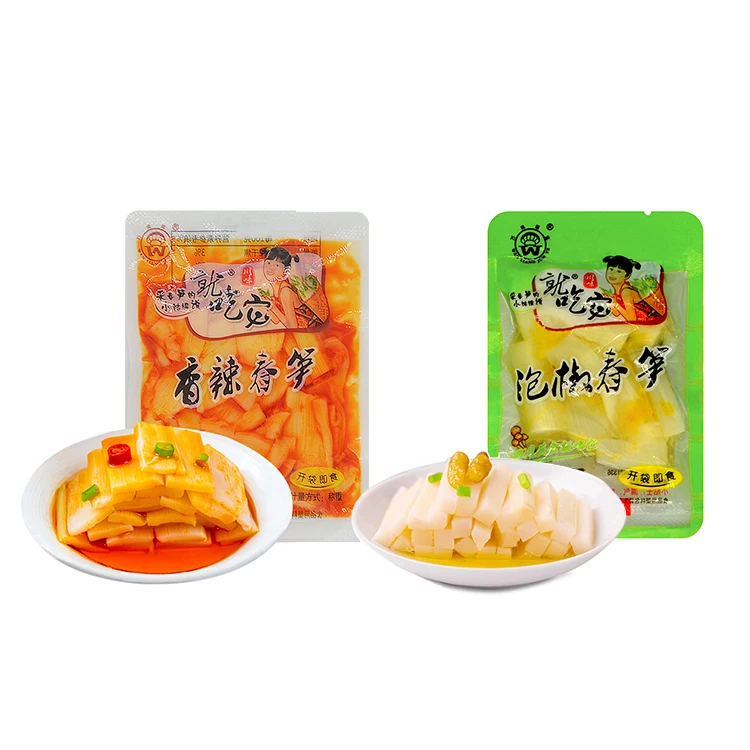 
New Snacks With Latest Design Chili Bamboo Shoot Food 