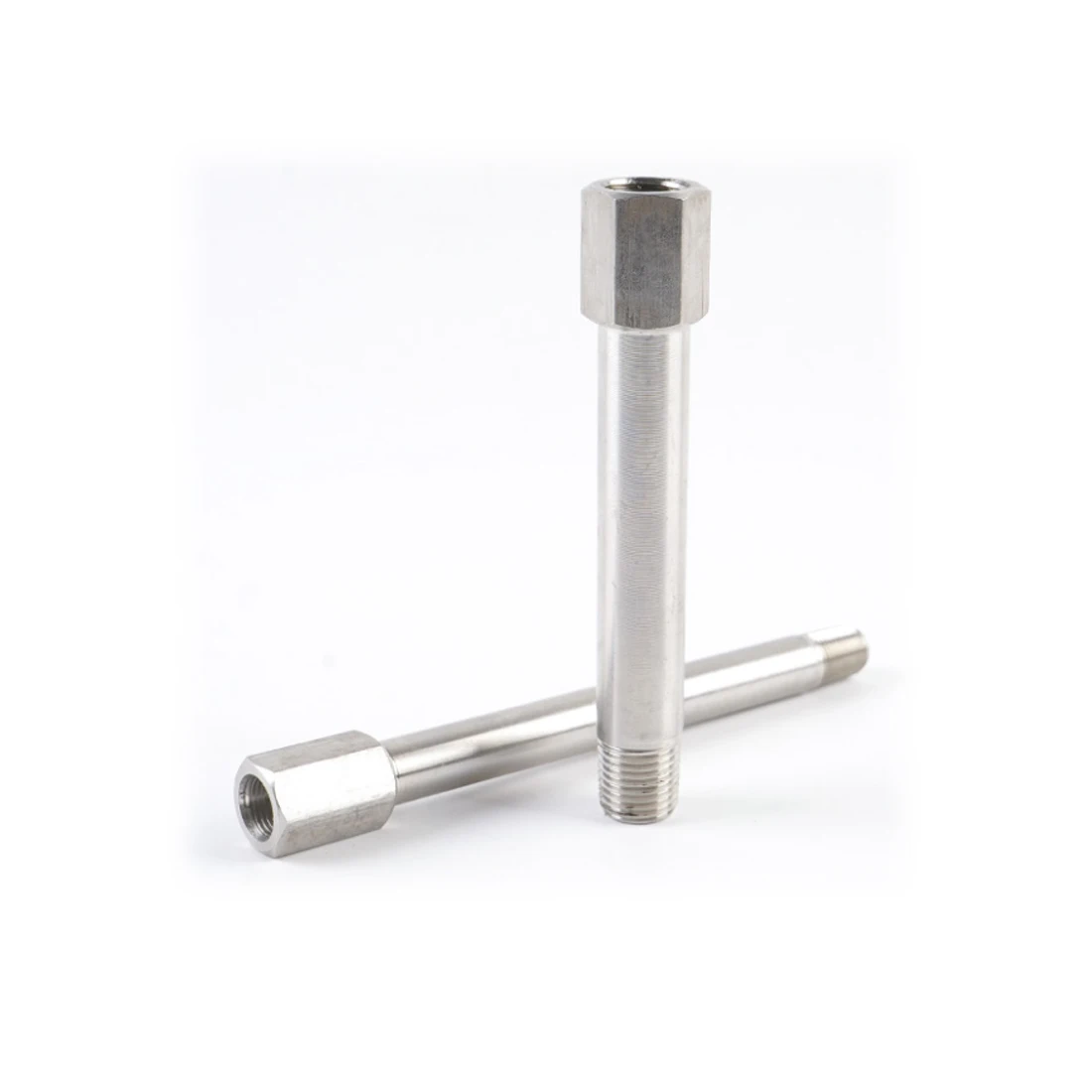 SS 304 Mold Extended Nipple 1/8 PT 1/4 PT Male and Female Fittings Extend Bar 304 Long Thread Pipe Barrel