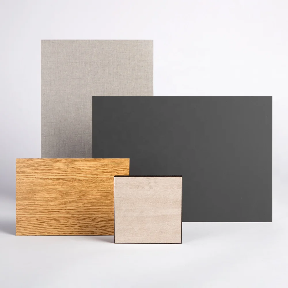 High Density compact resin fiberboard sheets 4x8 fiberboards 12mm for furniture small samples