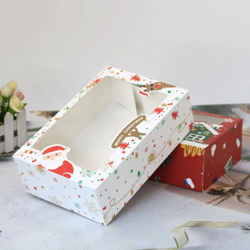 Christmas Boxes For Cakes Packing Box Mini Christmas Cake Box