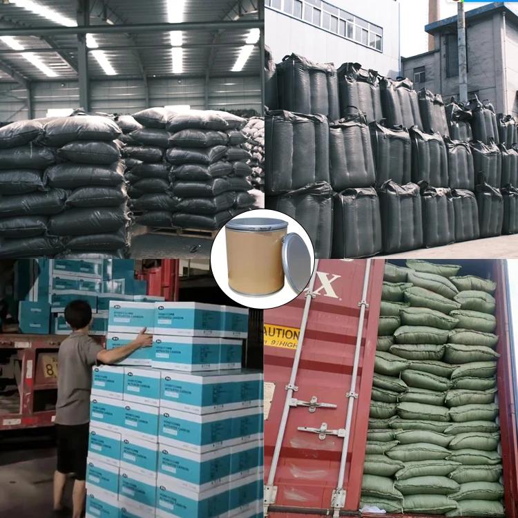 4mm black coal/wood Columnar Water purification activated carbon