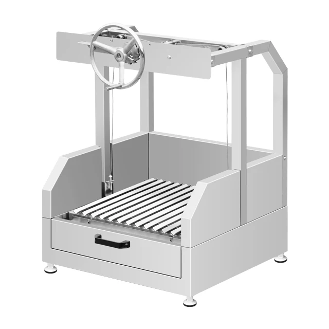 Best Price Stainless Steel Thai BBQ Oven Freestanding Multifunctional Built-in Firebricks Charcoal Barbecue Grill With Fan