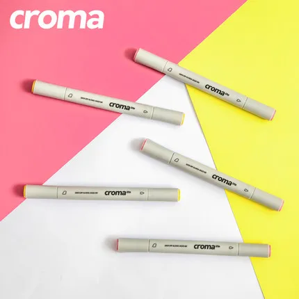 Croma - Manufactory direct colored art marker sets alcohol based