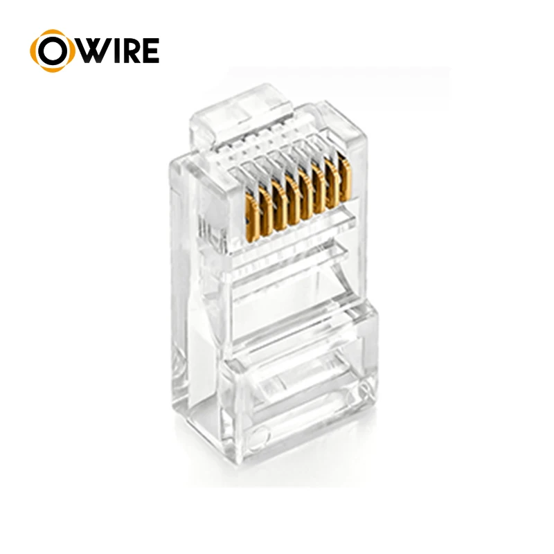 
Plug Conector Rj45 Cable De Red Utp Cat5e 100pz Cat 5e 