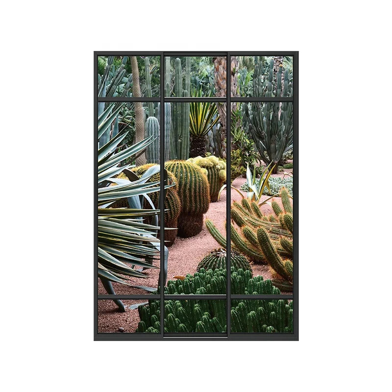 Plant View Wallpaper PVC Home Hotel Decoration Removable Decorativos De Pared Sticker 4 Color Nature  Green Wall Sticker