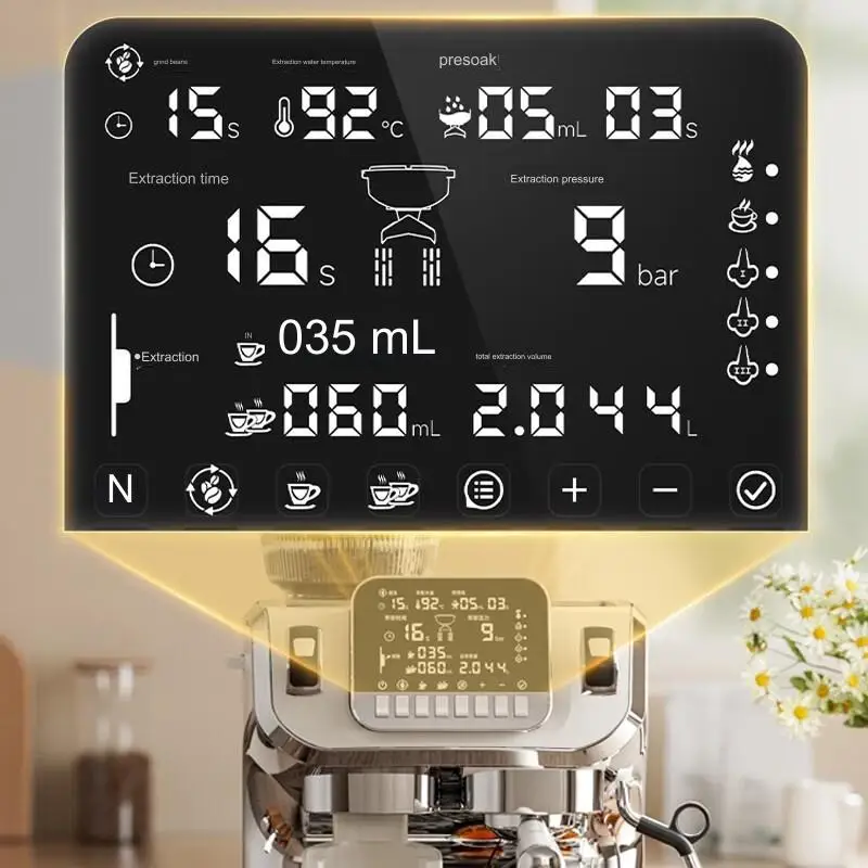 turkish coffee machine 3-speed steam variety of milk foam at your fingertips simple operation commercial coffee machine