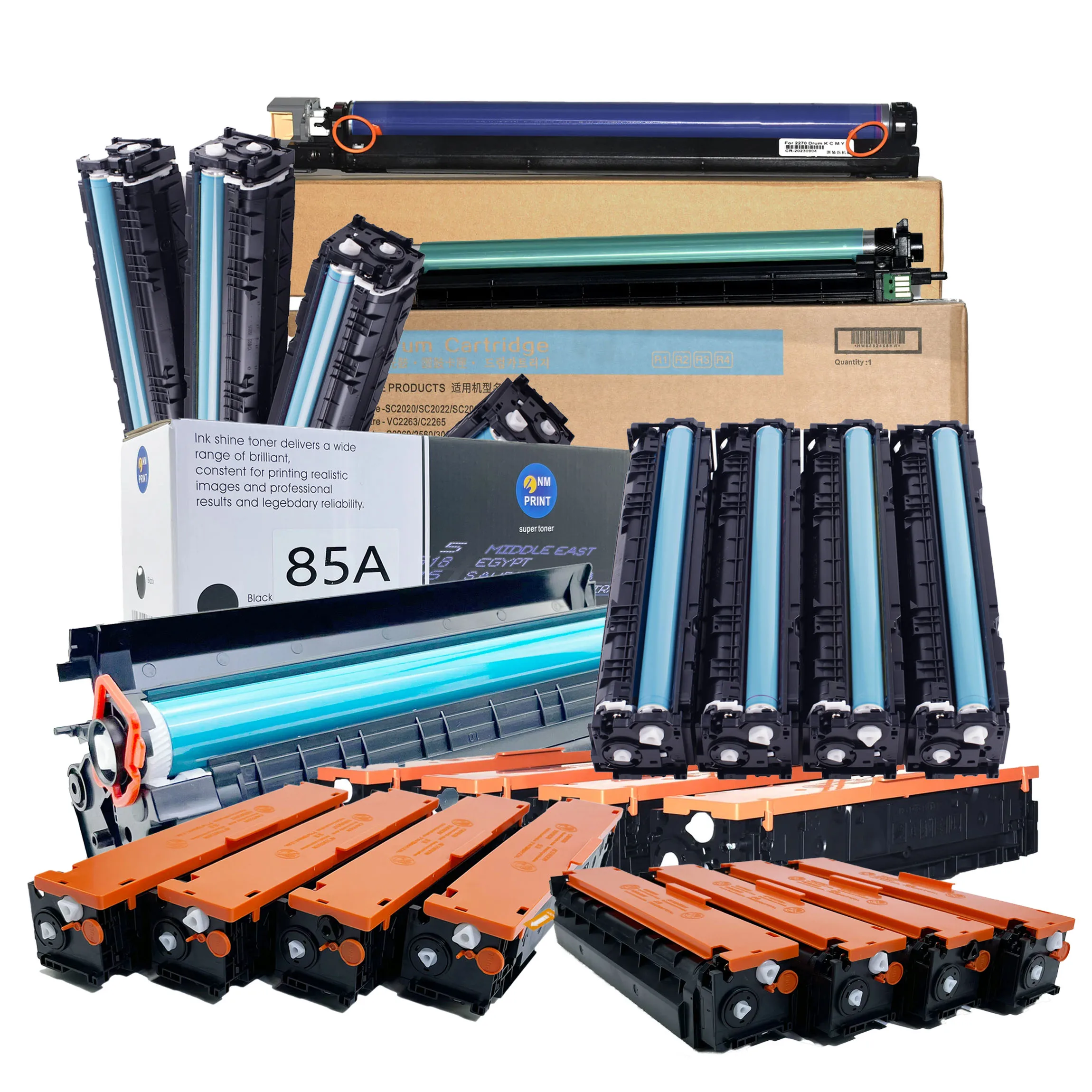 Compatible 651a Ce340 Ce340a Ce341a Ce342a Ce343a Toner Cartridge For Hp Laserjet 700 Color M775dn M775f M775z M775z