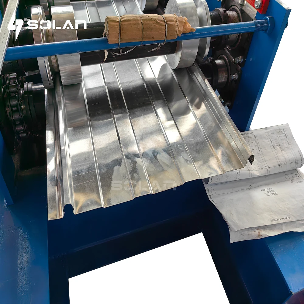 Automatic Standing Seam Making Roofing Metal Roll Panel Machine For Sale