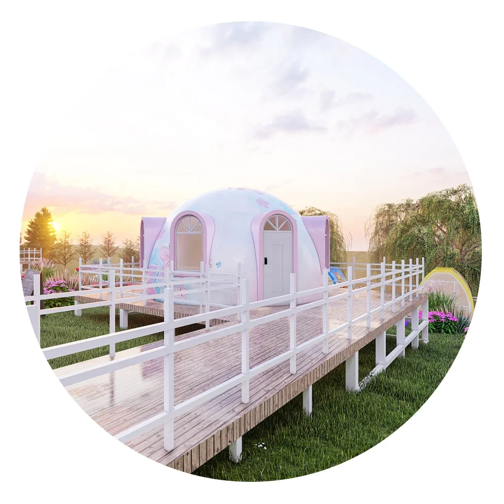 Earthquake-resistant houses Integrated Fast loading house stars round Quick assembly Volcanic dome Caigang room