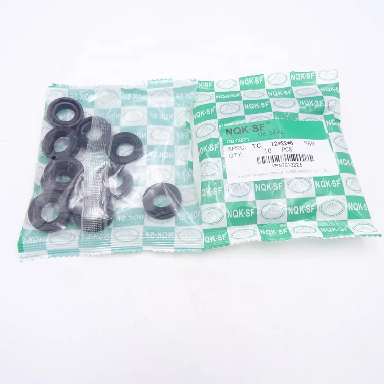 NQK TC 12x22x6 NBR oil seal size 12*22*6