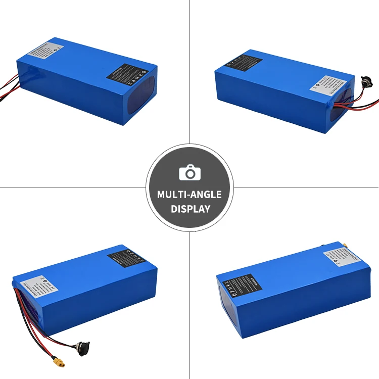 Customized 36v 48V 52v 60v 72v rechargeable lithium battery large capacity 48V Electric bicycle Battery pack