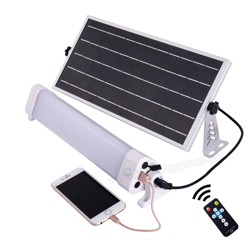 Уличный садовый светильник с дистанционным управлением и солнечным датчиком движения 24 Вт