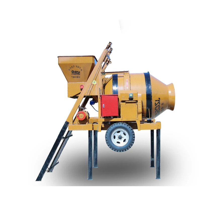 Hot Selling High Efficiency Self Loading high quality Automatic JZM350 Rotating Drum Concrete Mixer price in ethiopia