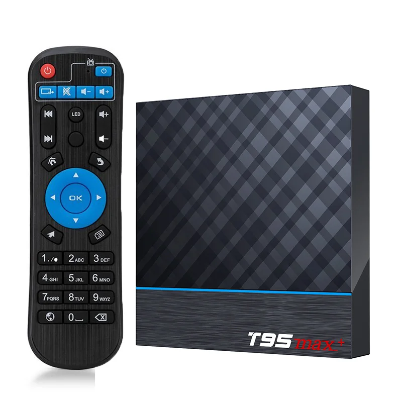 Новейшая ТВ-приставка S905X3 T95MAX + Android 9. 0 Smart TV Box T95MAX 4 + 32 ГБ T95MAX + Android телеприставка