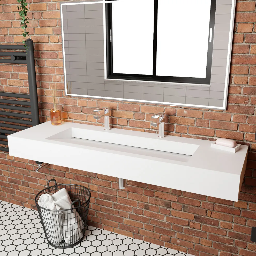 Wholesale Granite bathroom Counter top Colors Countertop Artificial Stone Slabs Solid Surface Sheet
