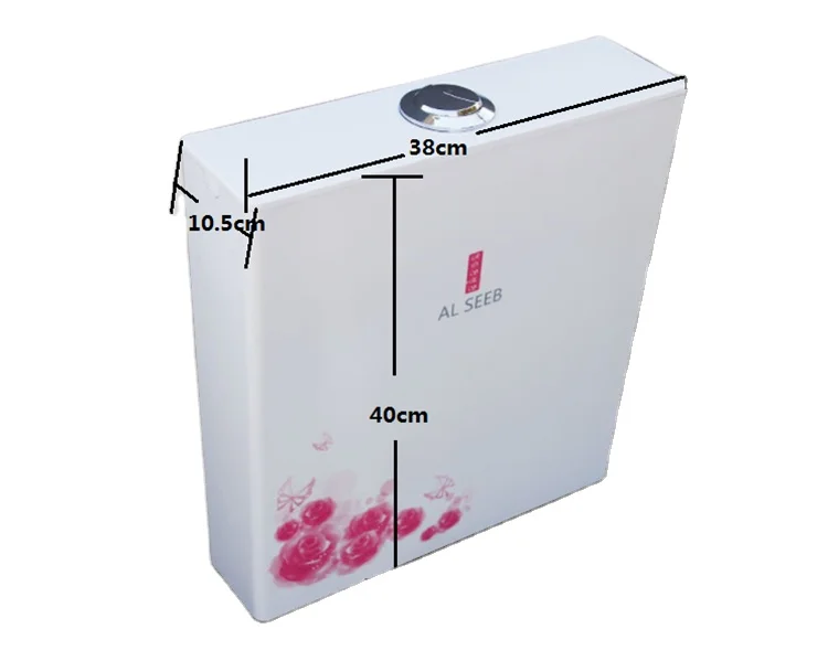 Made in China factory supply with competitive price KJ-A11 Dual flush plastic wall mounted water tank